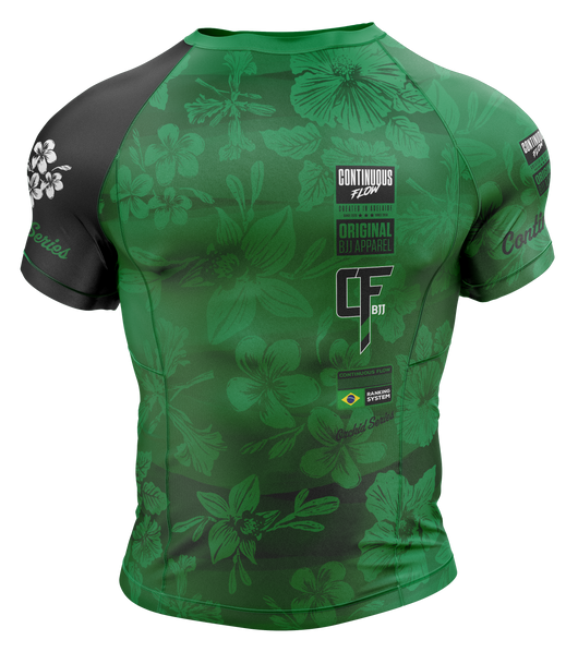 Orchid Series Short Sleeve Green