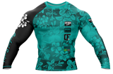 Orchid Series Long Sleeve Teal