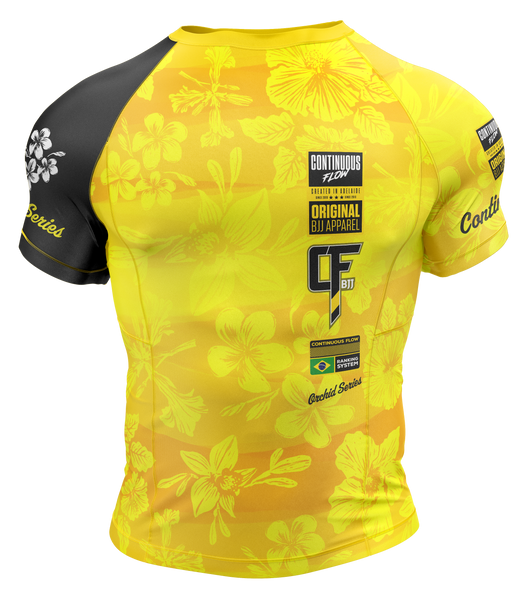 Orchid Series Short Sleeve Yellow