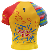 Continuous Flow Chucky Rashguard (YELLOW SHORT SLEEVES)