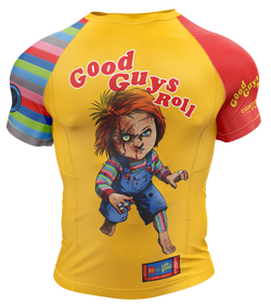Continuous Flow Chucky Rashguard (YELLOW SHORT SLEEVES)