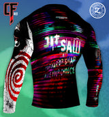 Continuous Flow Jitsaw rashguard