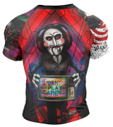 Continuous Flow Jitsaw rashguard short sleeves