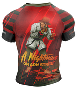 Nightmare on Arm Street Rashguard Short Sleeve