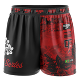 Orchid Series Elastic Waisted Red
